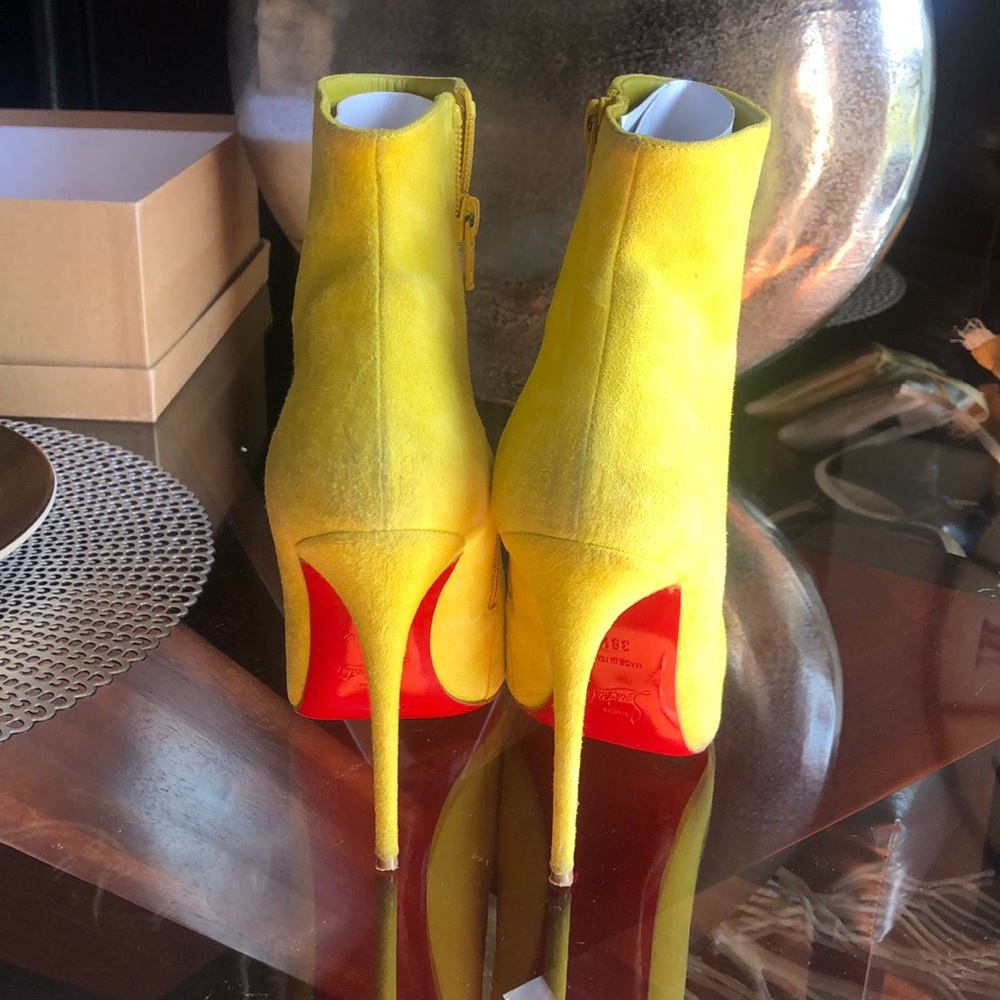 Christian Louboutin so Kate 130 suede booty - Picture 3 of 8
